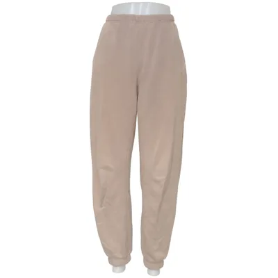 Mjukisbyxor (Beige) från Gina Tricot Bomull, Polyester