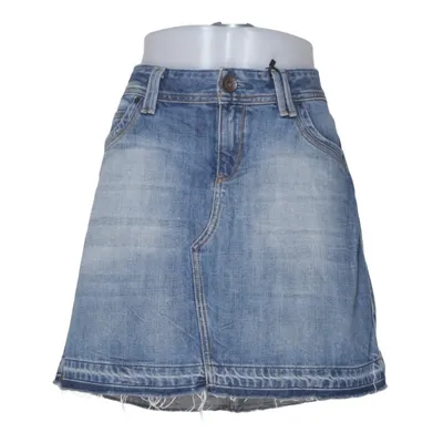 Jupe en jean (Bleu) de Cross Jeans Coton