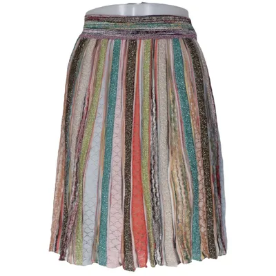 Jupe (Multicolore) de Missoni Élasthane, Soie
