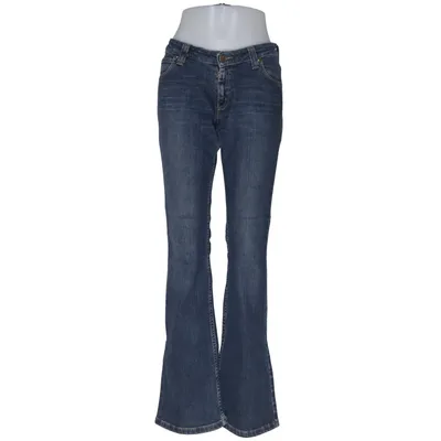 Jeans (Blå) fra Lee Bomuld, Elastan