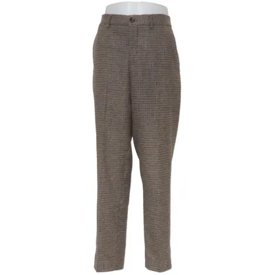 Jakkesætsbukser (Brun, Sort) fra Selected Homme Polyester, Uld
