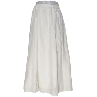 Långkjol (Crinkled Silk Skirt) från Totême Elastan, Polyester, Silke