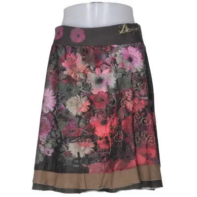 Nederdel (Sort, Flerfarvet) fra Desigual Polyester