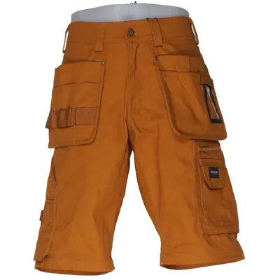 Korte werkbroek (Bruin) van DePalma Workwear Katoen, Elastaan, Polyamide, Polyester