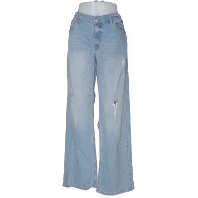 Jeans (Blå) fra Nelly Bomuld, Elastan