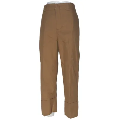 Chinos (Beige) van Zara Katoen, Polyester