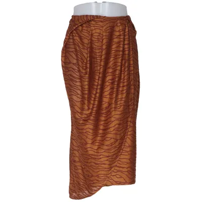 Jupe portefeuille (Marron) de Zara Collection Polyester