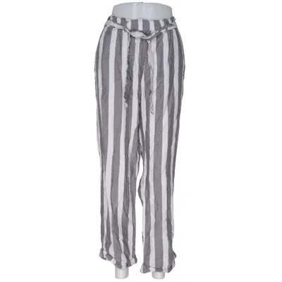 Broek (Grijs, Wit) van Sustainable Collection Linnen, Lyocell