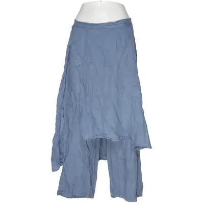 Pantalon patte d'éléphant (Bleu) Lin