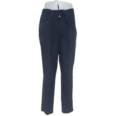 Pants (Blue) from TESSUTI DI SONDRIO Cotton, Elastane, Polyamide, Polyester