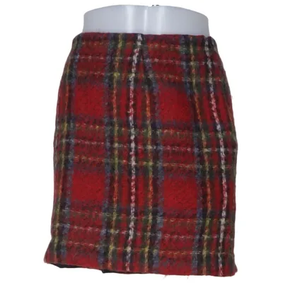 Kjol (Röd, Flerfärgad) från Lauren Ralph Lauren Akryl, Bomull, Polyester, Ull