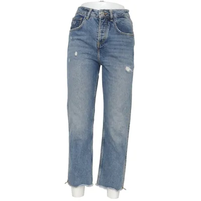 Spijkerbroek (Blauw) van Maje Katoen, Polyester