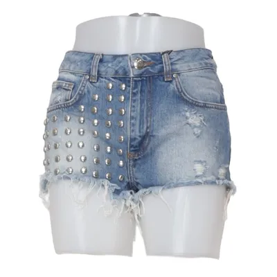 Jeansshorts (Blå) från Bik Bok Bomull