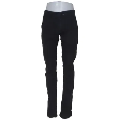 Chinos (Svart) från Lindbergh Bomull, Elastan