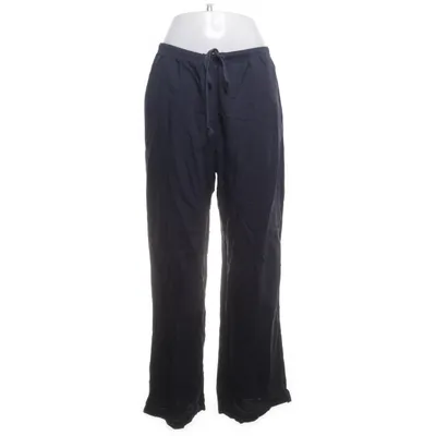 Palazzobyxor (Blå) från Uniqlo Bomull, Linne, Polyester, Viskos
