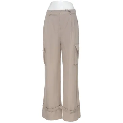 Cargo broek (Beige) van Luc.ce Polyester