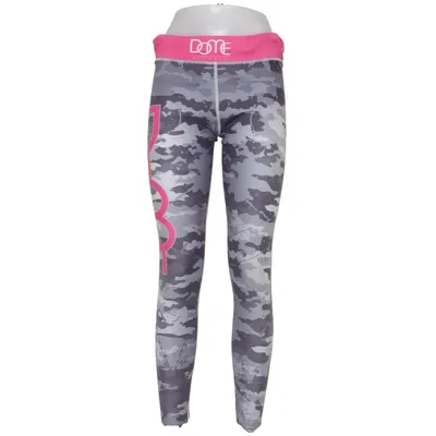 Sportleggings (Grijs, Roze, Meerkleurig) van Dome Fitness Elastaan, Polyester