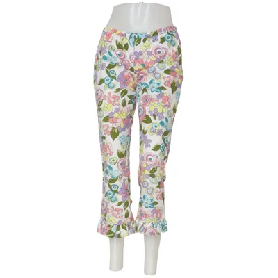 Pants (White, Multicolored) from Moschino Cheap and Chic Cotton