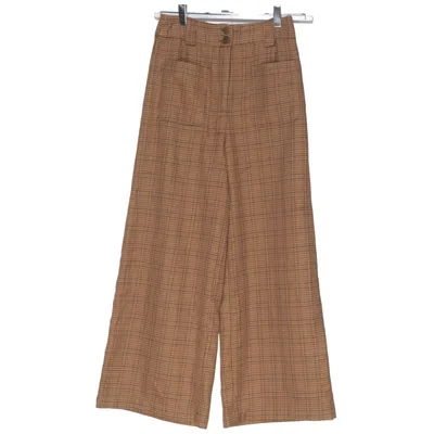 Palazzo pants (Brown) from Forever 21 Contemporary Polyester, Viscose