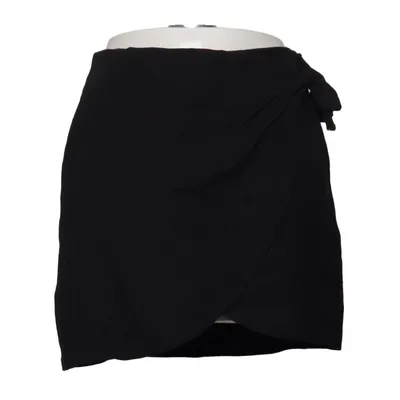 Slå om-nederdel (Sort) fra Algo Bonito Polyamid, Viscose
