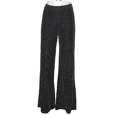 Palazzo pants (Black, Silver) from Zara Trafaluc