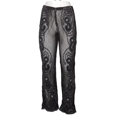 Broek (Zwart) van Zara