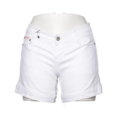 Denim shorts (White) from Monday Jeans Cotton, Elastane