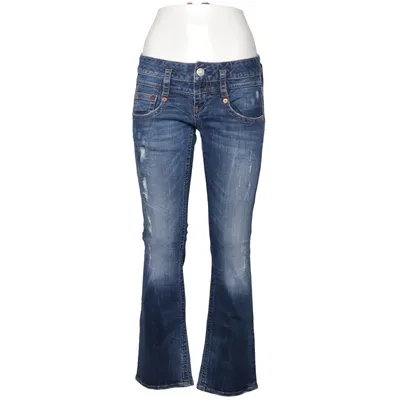 Jeans (Blå) fra Blaustoff Herrlicher Bomuld, Elastan