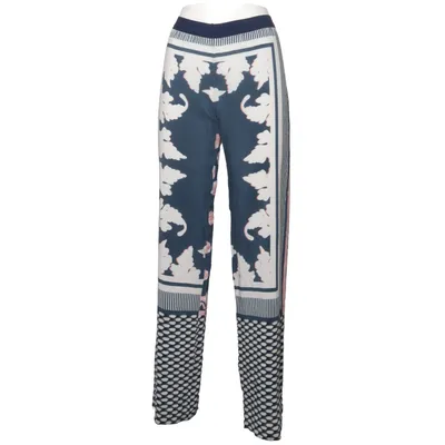 Palazzo pants (Blue, White, Pink) from ALYSI Polyester, Silk