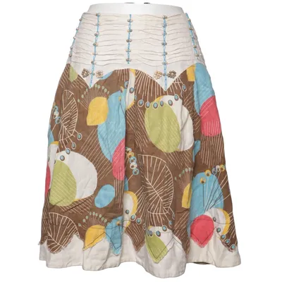 Skirt (Brown, Multicolored) from Hilfiger Denim Linen