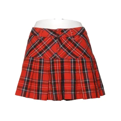 Kjol (Röd, Svart, Vit) från LTB Polyester, Viskos