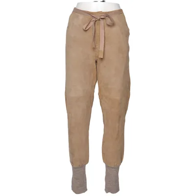 Bukser (Beige) fra Humanoid Bomuld, Ruskind, Uld