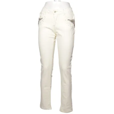Jeans (Beige) fra Zac & Zoe Bomuld, Elastan