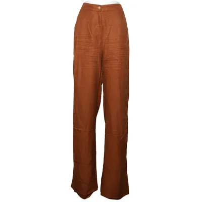 Palazzobyxor (Brun) från Sézane Bomull, Polyester, Viskos