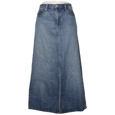 Jeansrock (Blau) von Uniqlo Jeans Baumwolle, Polyester