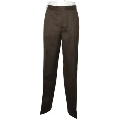 Suit pants (Brown) from Barisal Polyester, Wool
