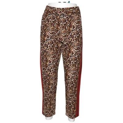 Bukser (Brun, Rød) fra Stehmann Elastan, Polyester