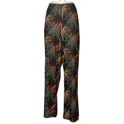 Bukser (Sort, Flerfarvet) fra Yoek Elastan, Polyester