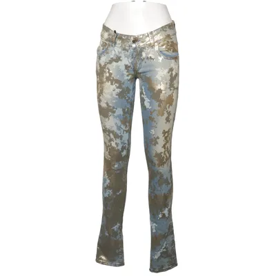 Jeans (Blå, Guld, Flerfarvet) fra Met Bomuld, Elastan