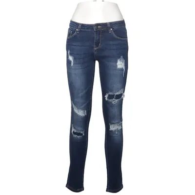Jeans (Blå) från Nina Carter Bomull, Elastan, Polyester, Viskos