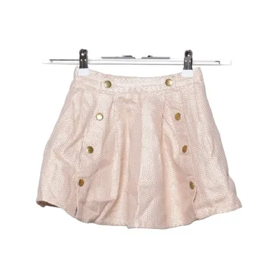 Jupe (Beige) de Louis Louise Coton, Fibre métallique, Polyamide