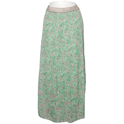 Jupe longue (Vert, Rose, Blanc) de Glossy Élasthane, Viscose