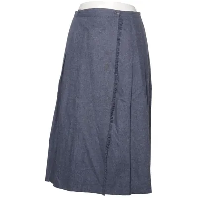 Omlottkjol (Grå) från Gulins Polyester, Ull