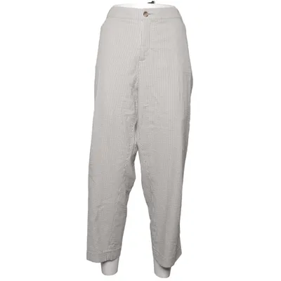 Trekvartsbyxor (Grå, Vit) från Bonita Bomull, Elastan, Polyester