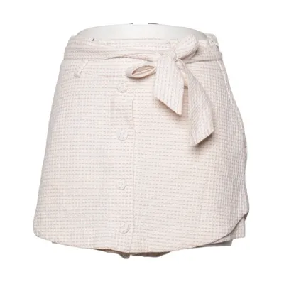 Skort (Vit) från Lila Bomull, Viskos