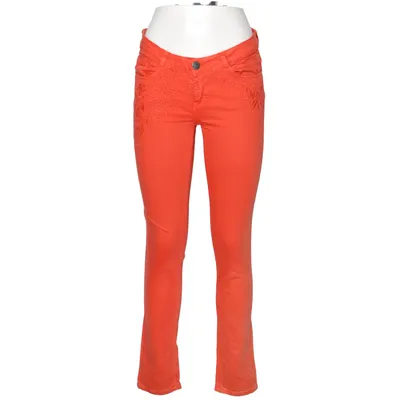 Jeans (Red) from Creeks Cotton, Elastane
