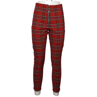 Byxor (Röd, Flerfärgad) från Zara Basic