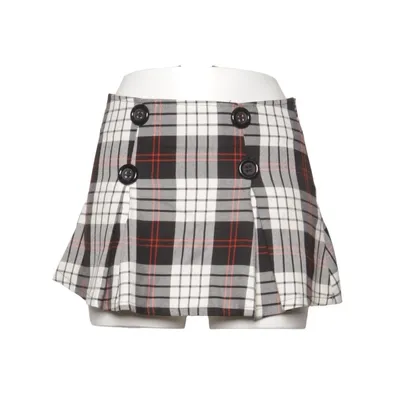 Kjol (Svart, Vit, Röd) från Boyco Polyester, Viskos