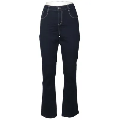 Jeans (Blå) fra Janina Denim Bomuld, Elastan, Polyester