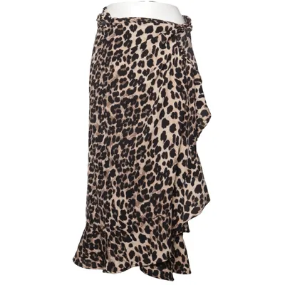 Wikkelrok (Beige, Zwart) van Ms Mode Polyester